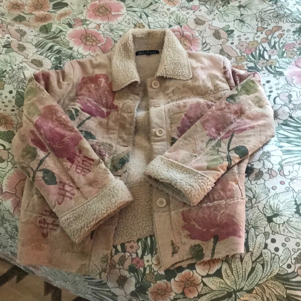 Comfy floral jacket